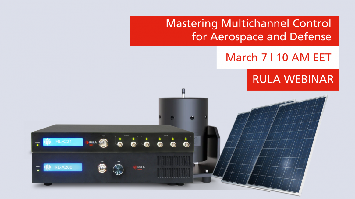 Register for a new webinar - Mastering Multichannel Control for Aerospace and Defense 