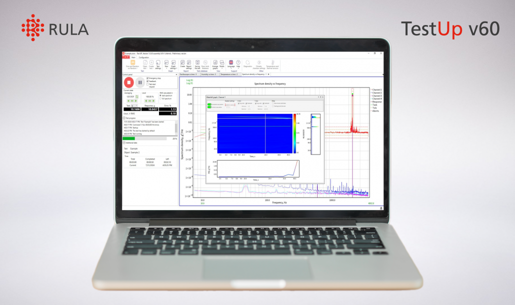 New Software Version: TestUp v60