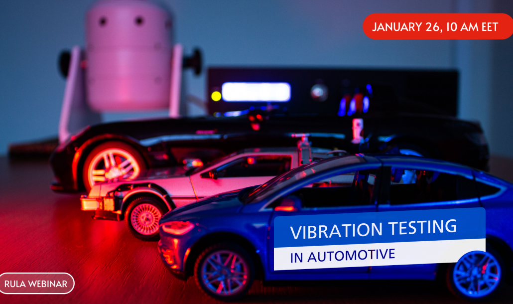 Webinar 26th January — Vibration Testing in Automotive