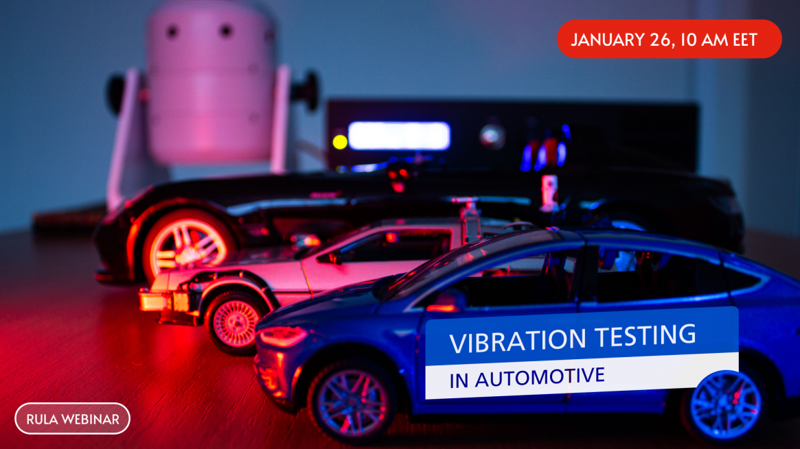 Webinar 26th January — Vibration Testing in Automotive
