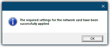 How to Set Up Network Connection in 7 Steps — VisProbe SL network card configuration tooltip