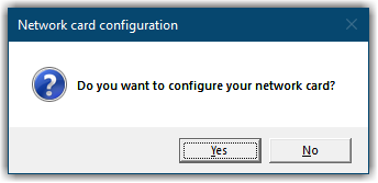 How to Set Up Network Connection in 7 Steps — Network card configuration tooltip